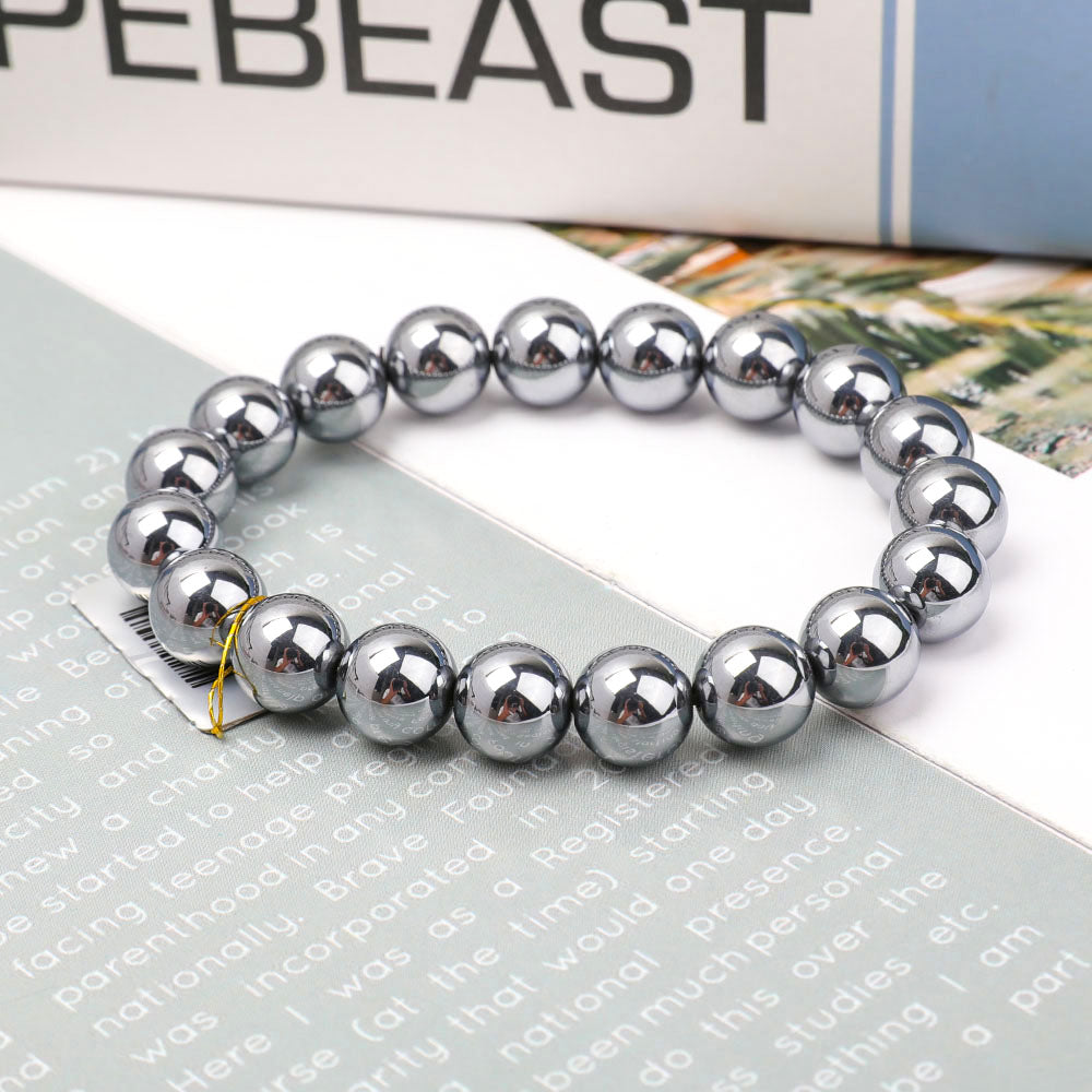 10mm Terahertz Spiritual Protection Bracelet