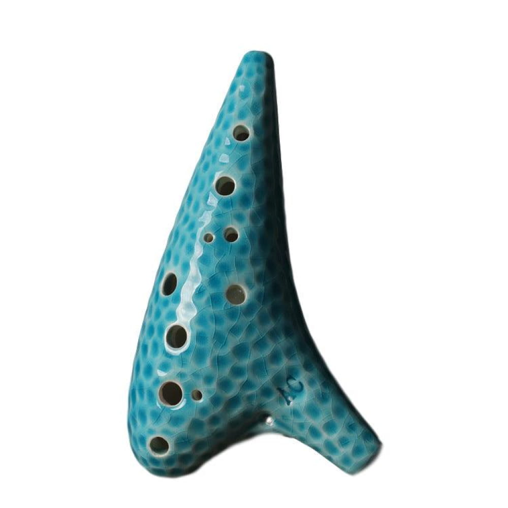 Hand-made Ceramic 12-Hole Ocarina Flute In Alto C Hand-made Ceramic 12-Hole Ocarina Flute In Alto C