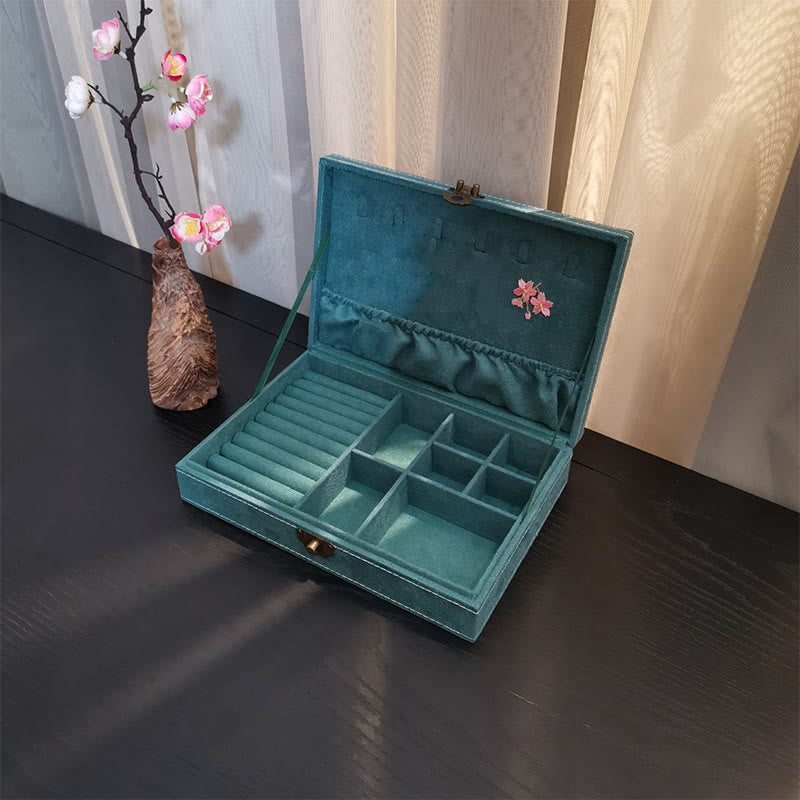 Flannel Jewelry Storage Box 28cm for Spiritual Jewelry