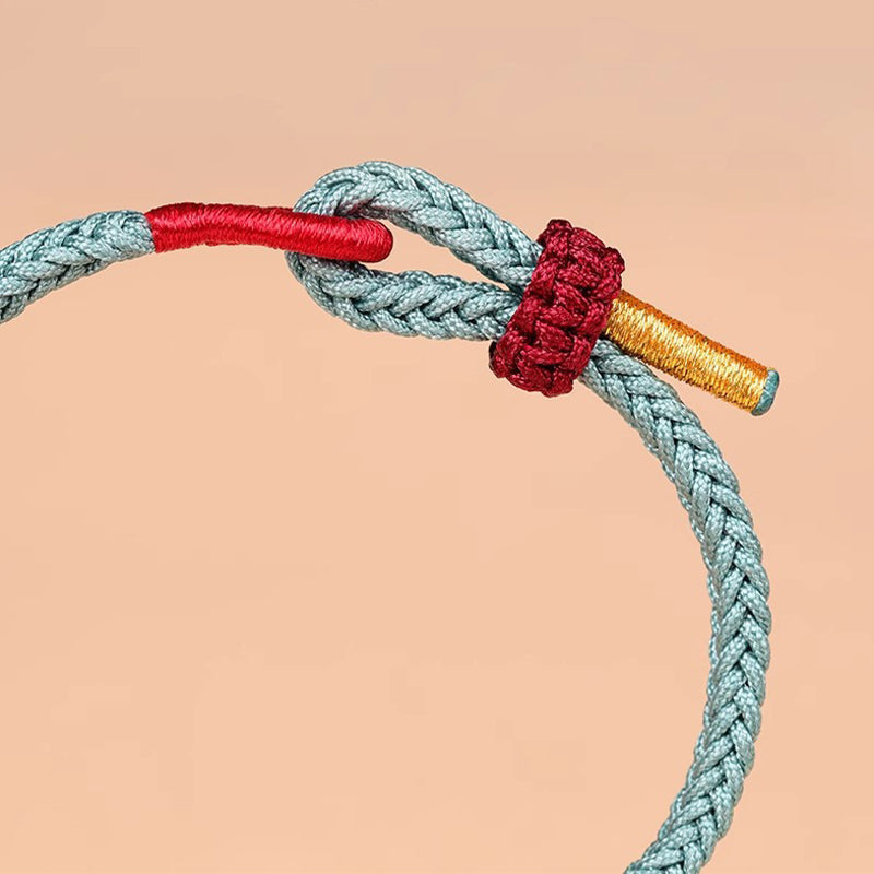 Red String Bracelet with Wenchang Knot | Luck & Strength