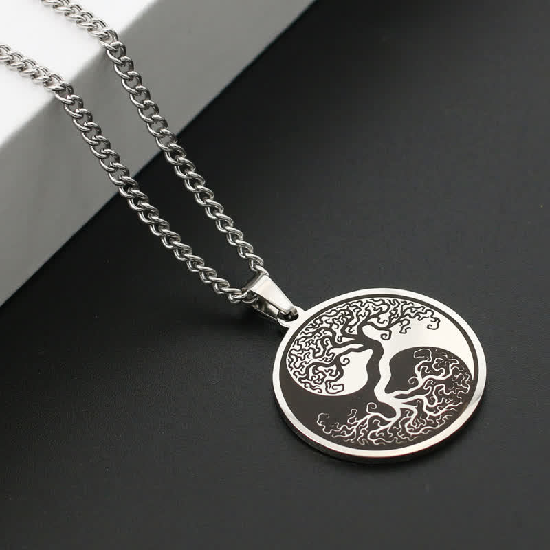 Tree of Life Titanium Steel Necklace | Connection Symbol