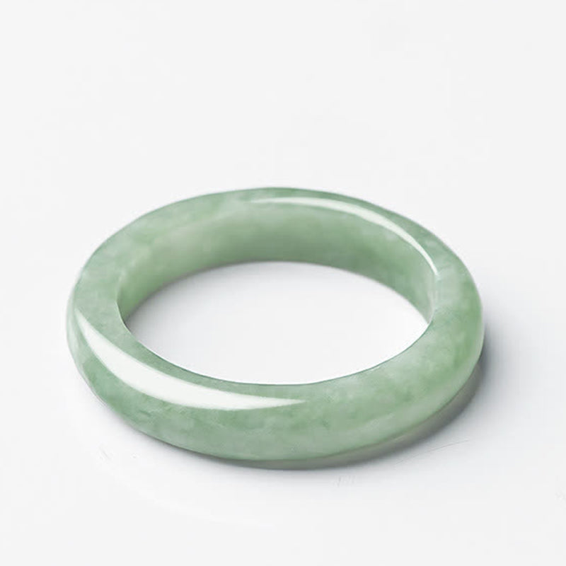 Natural Jade Prosperity and Abundance Ring | Sizes 16-21mm