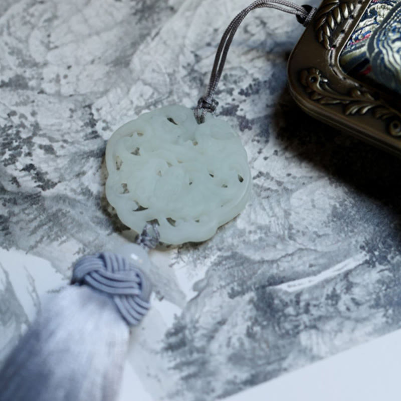 Small Blue Ocean Waves Crossbody Bag With Metal Chain