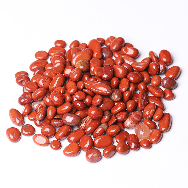 15-20mm Natural Red Jasper Tumbled Stones for Emotional Balance