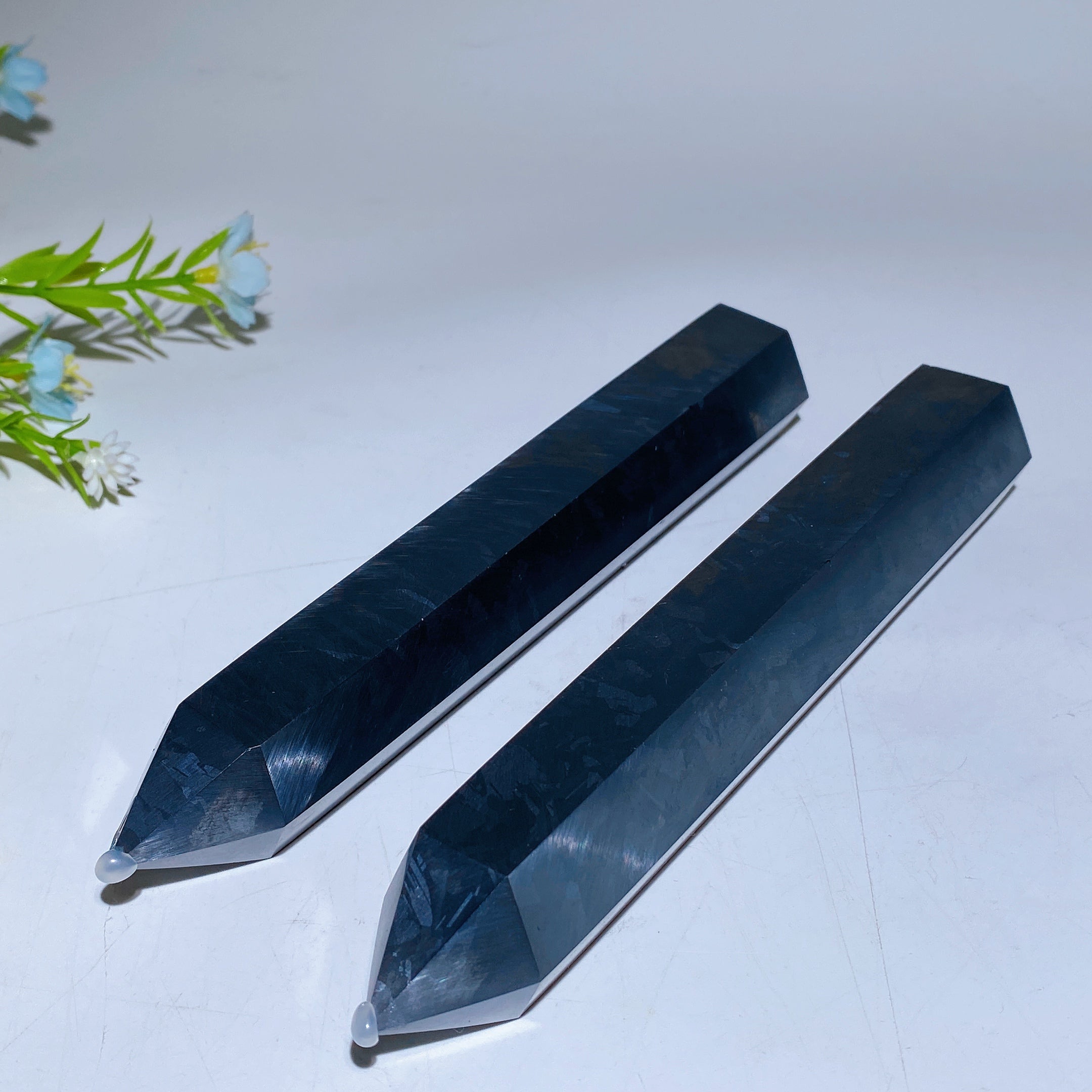 15cm Terahertz Tower Crystal for Healing Energy Balance