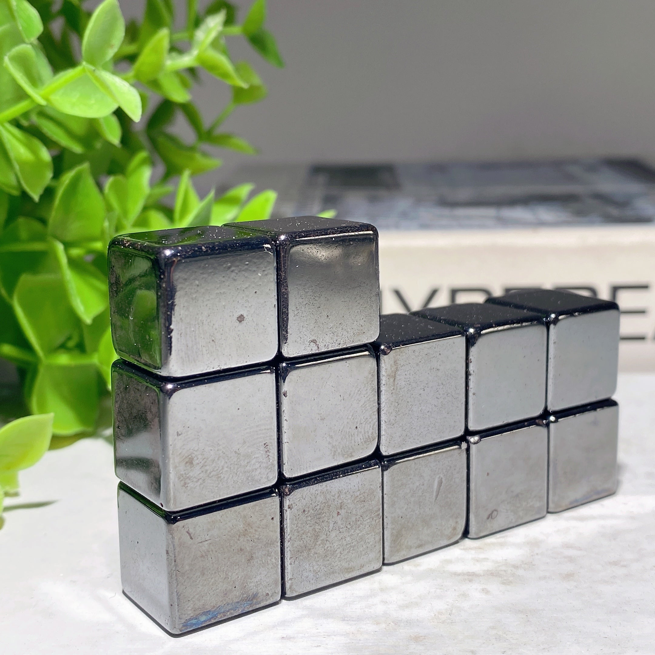 15mm Magnet Cubes Bag for Crystal Healing Energy Balance