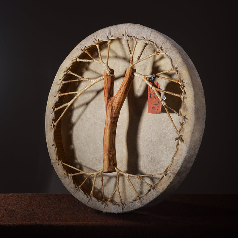 16" to 24" Handmade Shamanic Frame Drum with Goat Skin