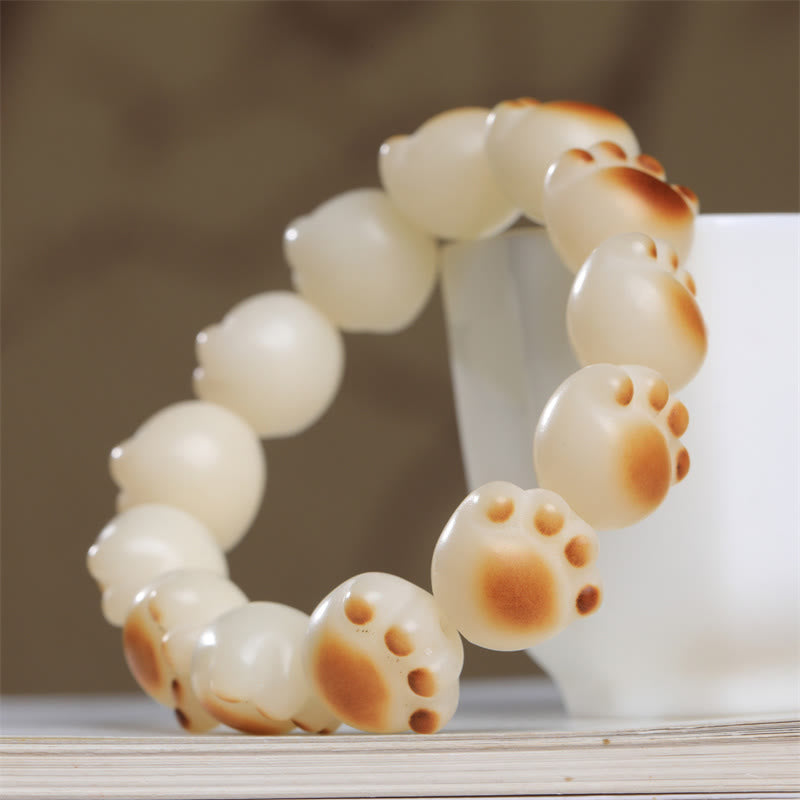 16mm Bodhi Seed Spiritual Bracelet for Peace & Wisdom