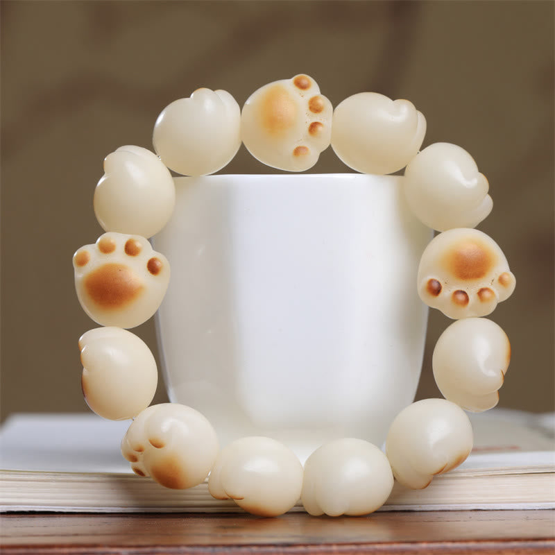 16mm Bodhi Seed Spiritual Bracelet for Peace & Wisdom