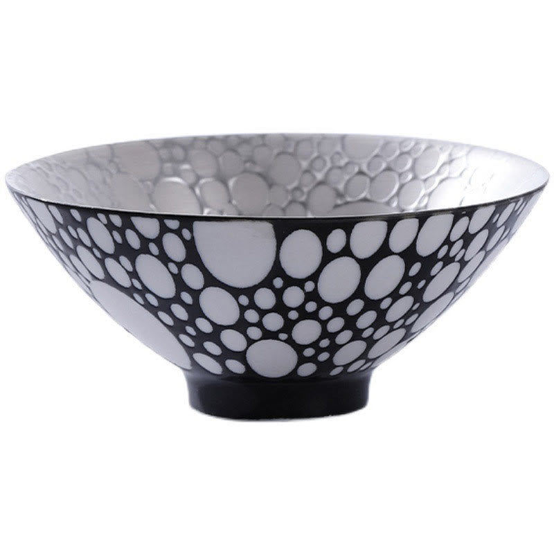 55ml Tibet Pattern Fu Character Ceramic Teacup for Kung Fu Tea