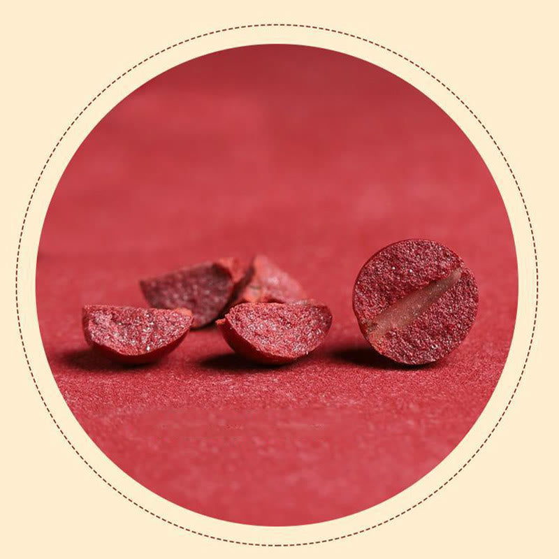 Cinnabar Lotus Peace Buckle Necklace for Meditation & Blessing