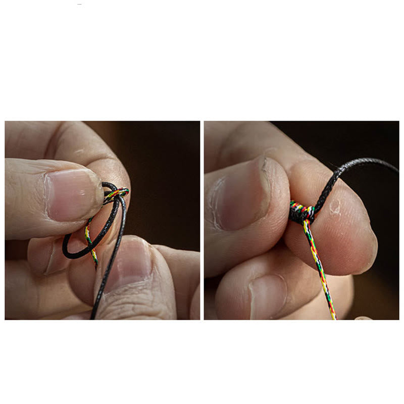 925 Sterling Silver Red String Bracelet for Peace & Joy