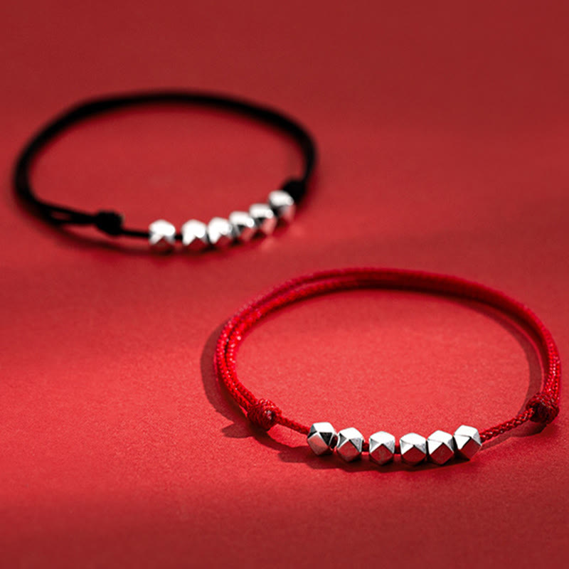 925 Sterling Silver Spiritual Anklet for Luck & Protection