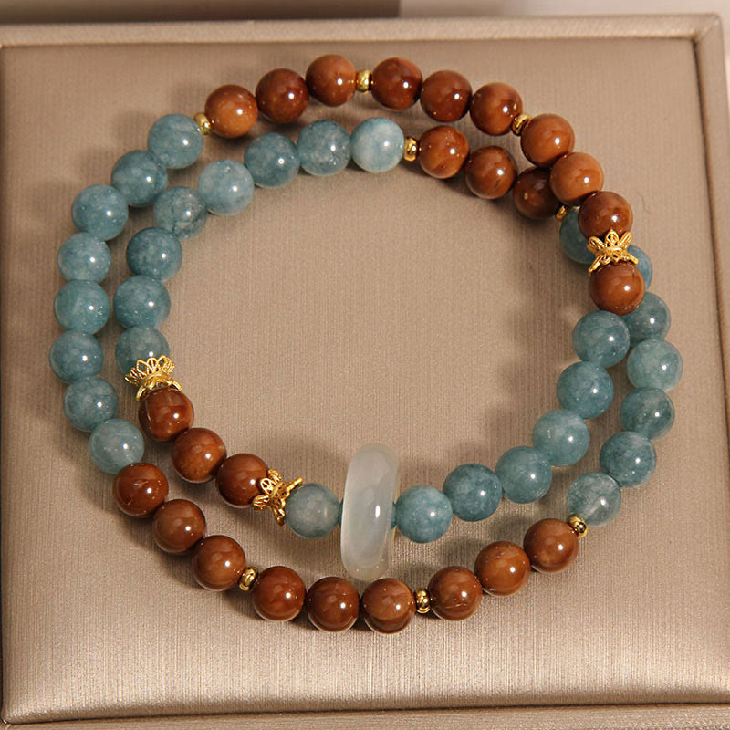 8mm Kuka Seed Jade Wealth and Luck Bracelet