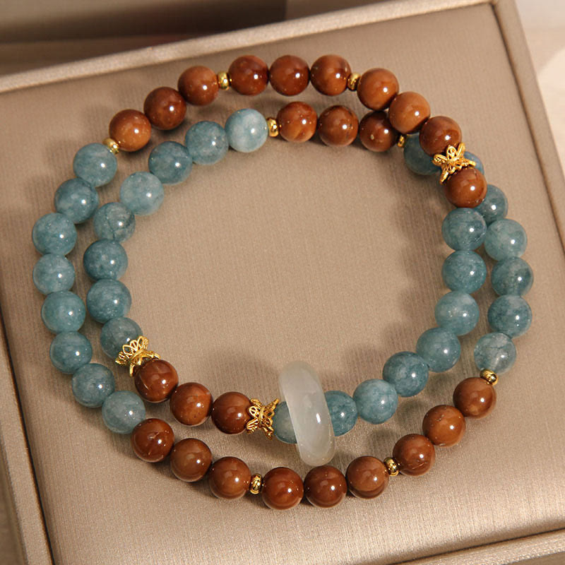 8mm Kuka Seed Jade Wealth and Luck Bracelet
