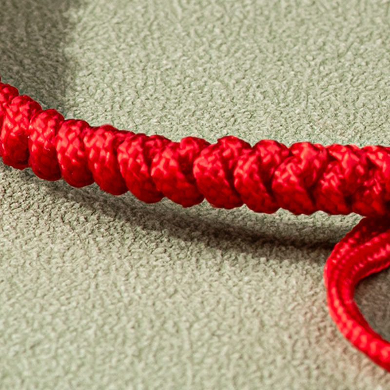 Jade Luck Red String Bracelet for Prosperity & Protection