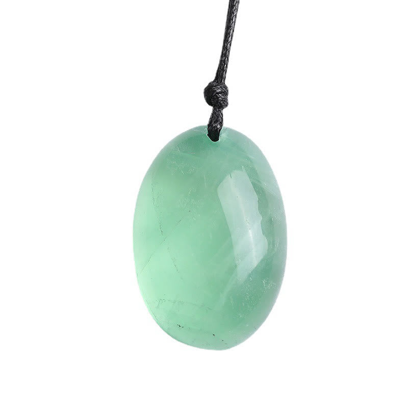Green Fluorite Necklace for Emotional Balance & Clarity