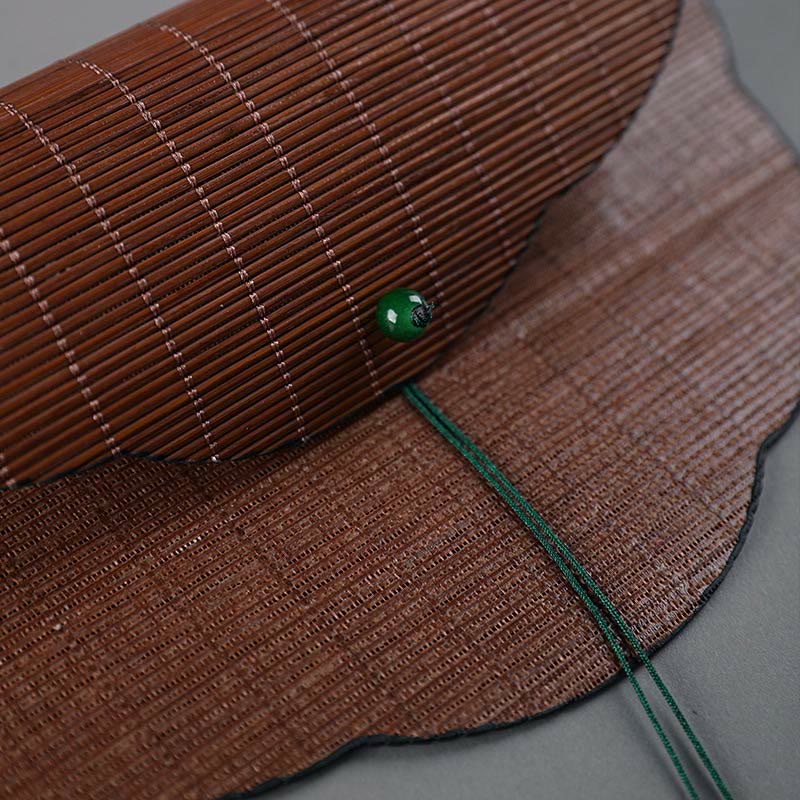 Chinese Folding Bamboo Fan 23x50cm Handmade Oriental Fan