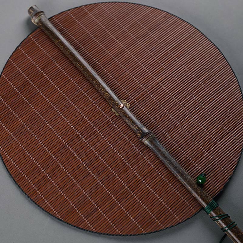 Chinese Folding Bamboo Fan 23x50cm Handmade Oriental Fan