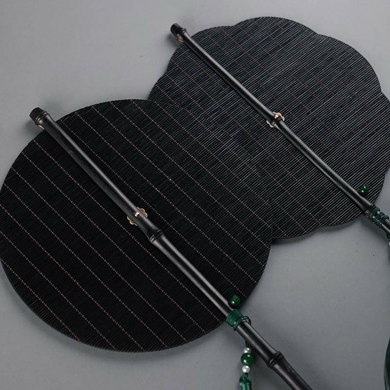 Chinese Folding Bamboo Fan 23x50cm Handmade Oriental Fan