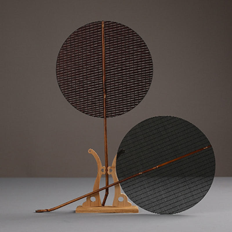 25cm Chinese Bamboo Folding Fan | Traditional Elegance