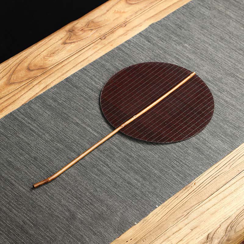 Chinese Bamboo Folding Fan | Handmade Round & Oval Shapes