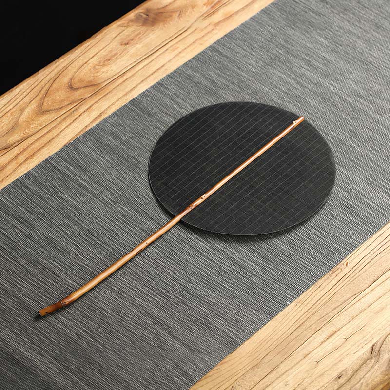 Chinese Bamboo Folding Fan | Handmade Round & Oval Shapes