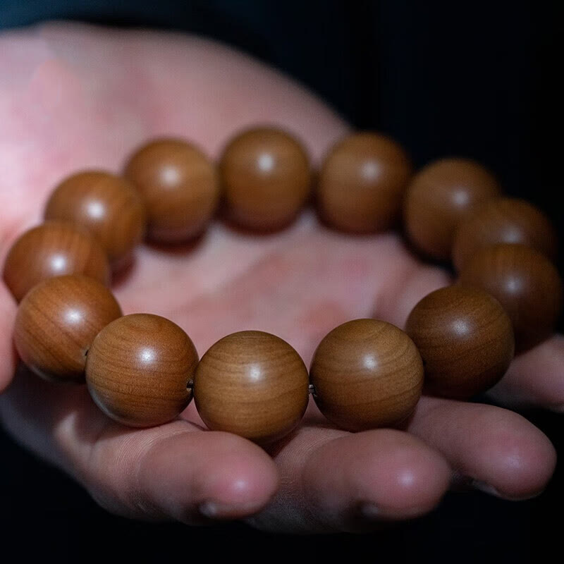 8mm Mysore Sandalwood Wood Mala Bracelet for Meditation