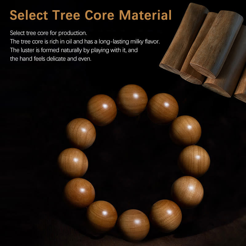 8mm Mysore Sandalwood Wood Mala Bracelet for Meditation