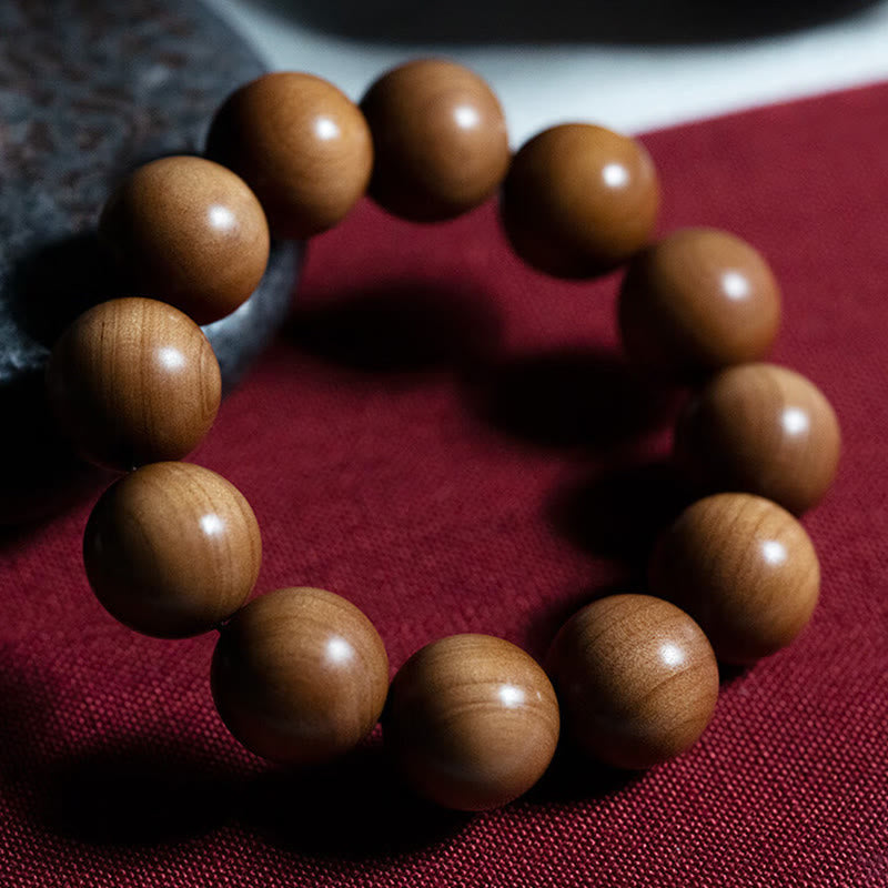 8mm Mysore Sandalwood Wood Mala Bracelet for Meditation