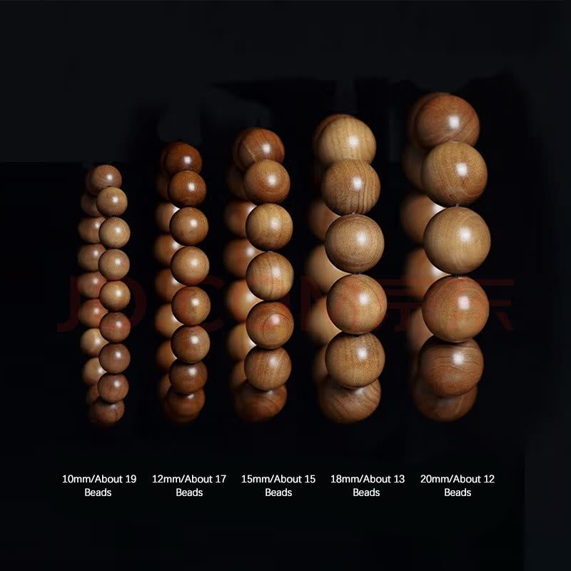 8mm Mysore Sandalwood Wood Mala Bracelet for Meditation