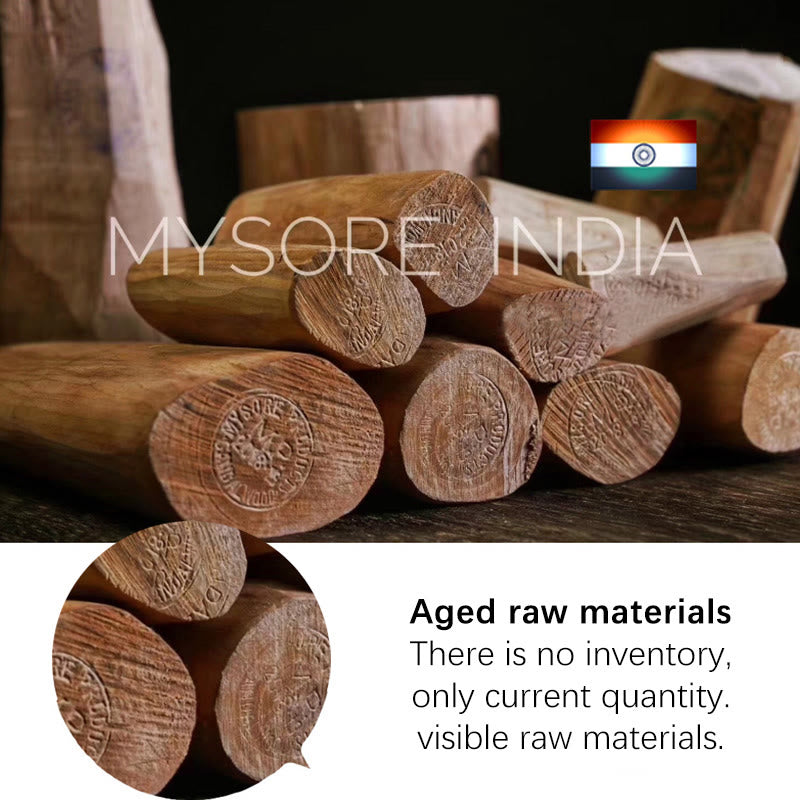 8mm Mysore Sandalwood Wood Mala Bracelet for Meditation