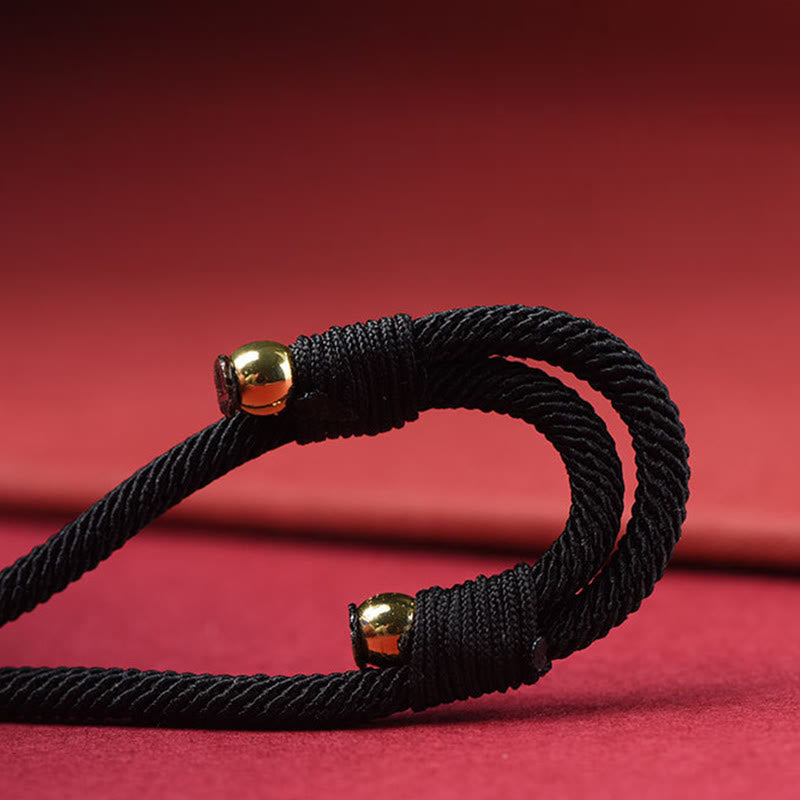 Cinnabar Lucky Bead Protection Necklace