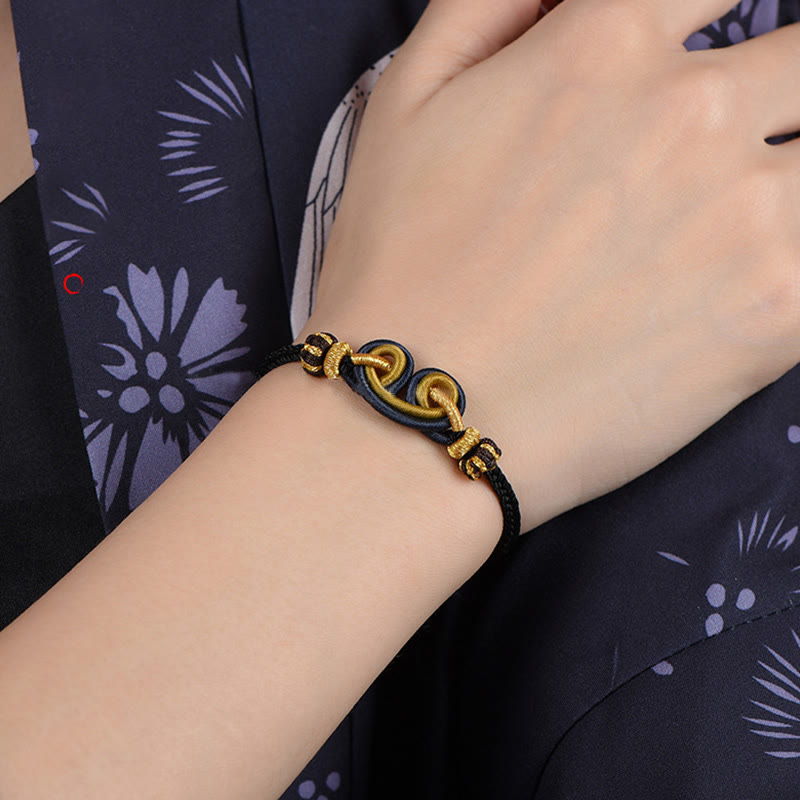 Wukong Knot Braided Bracelet for Protection and Spiritual Strength