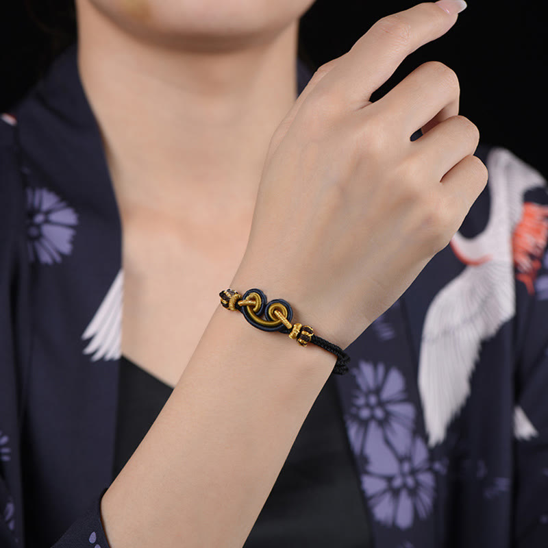 Wukong Knot Braided Bracelet for Protection and Spiritual Strength