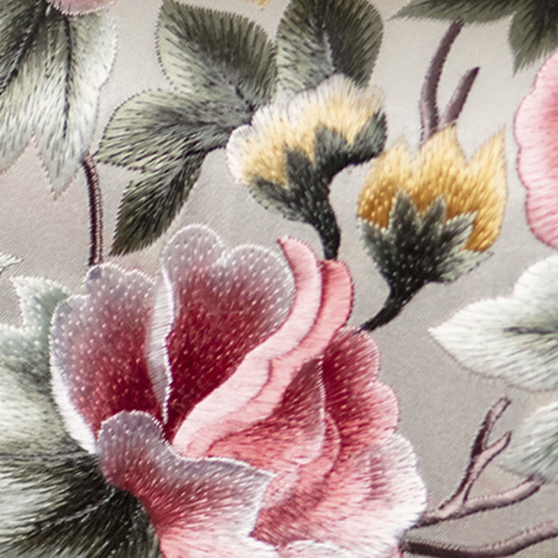 Elegant Su Embroidery Crossbody|24cm Floral Purse Bag