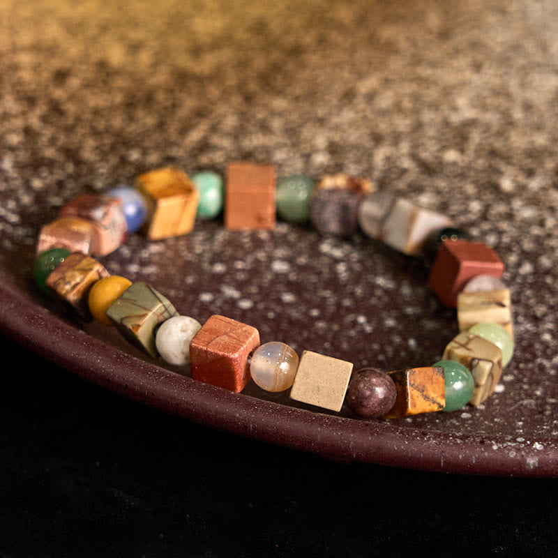 Shoushan Stone Red Agate Prosperity Agate Bracelet