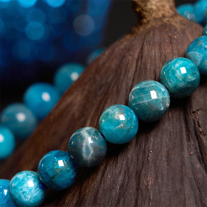 8mm Apatite Manifestation Healing Bracelet