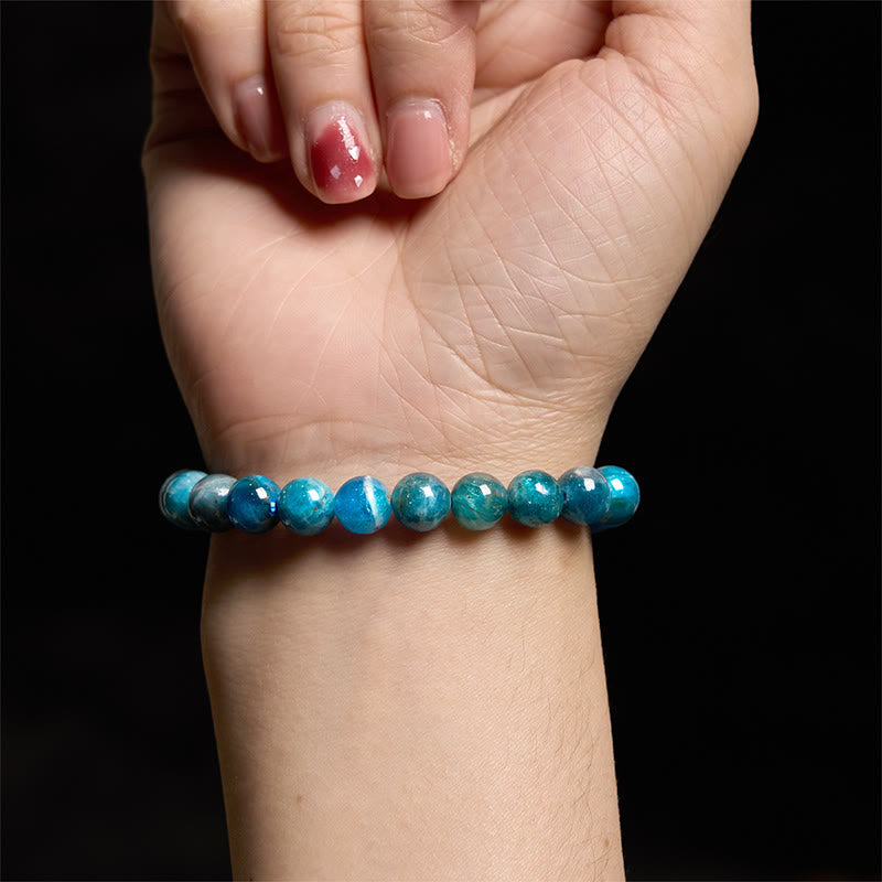 8mm Apatite Manifestation Bracelet