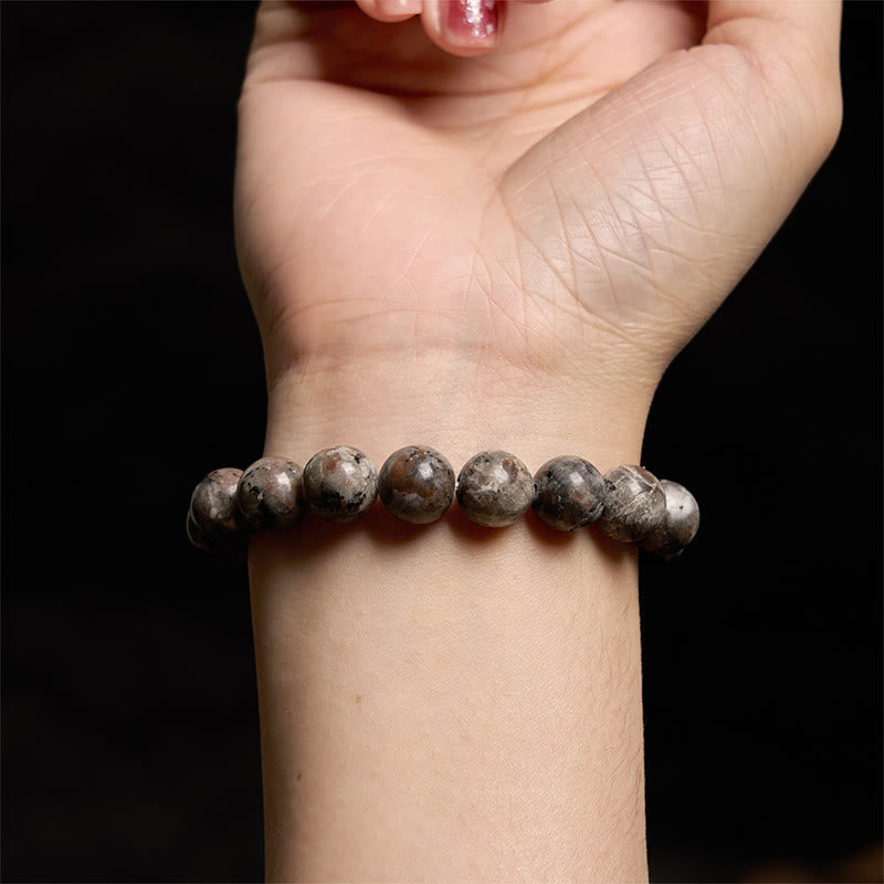 Yooperlite 8mm Spiritual Creativity Bracelet for Confidence