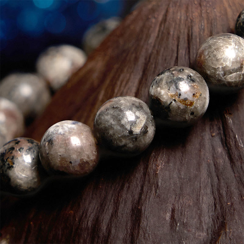 Yooperlite 8mm Spiritual Creativity Bracelet for Confidence