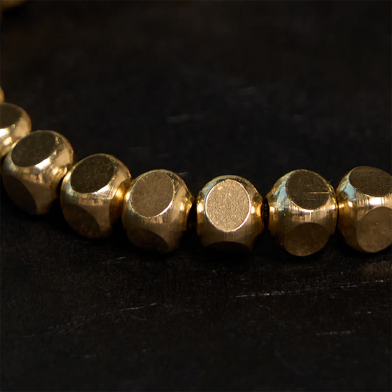 Copper Good Luck Healing Bracelet 6mm