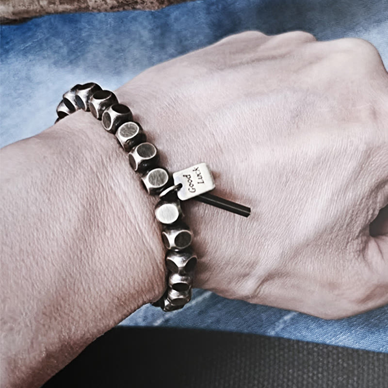 6mm Copper Spiritual Wealth Bracelet for Good Luck & Balance