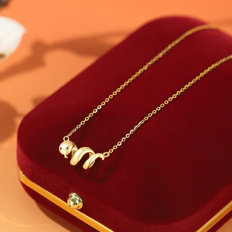 Golden Snake Prosperity Spiritual Jewelry Bracelet