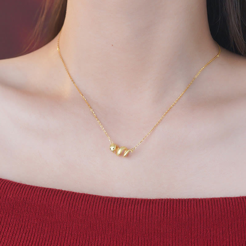 Golden Snake Prosperity Spiritual Jewelry Bracelet