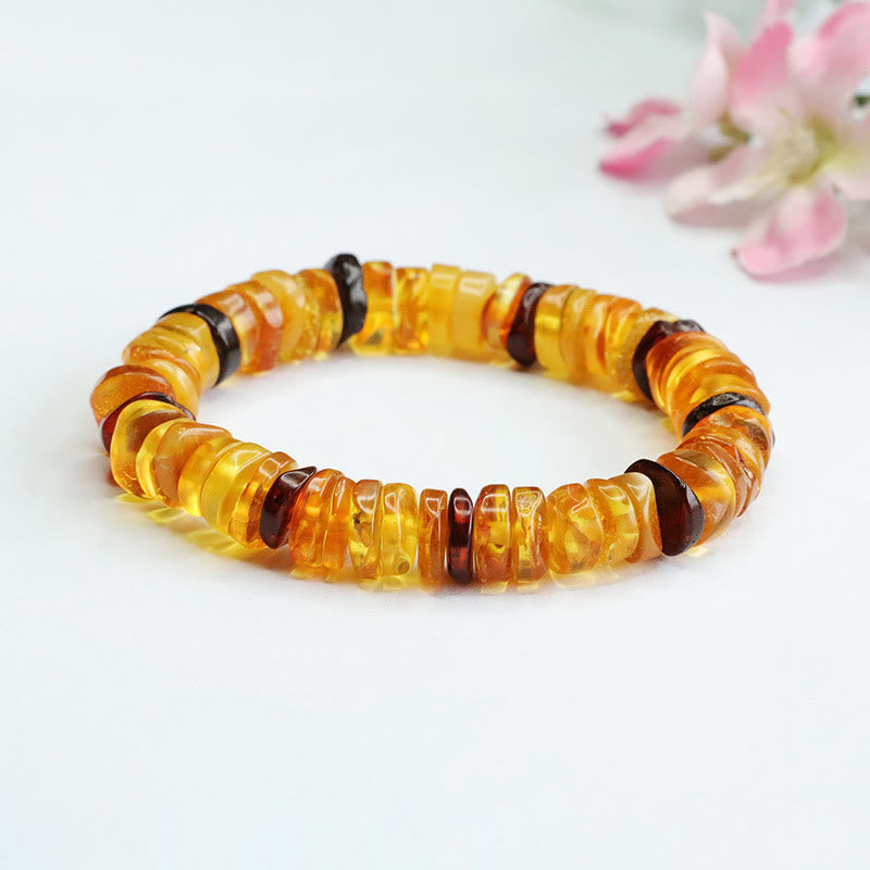Amber Confidence Peace Buckle Bracelet