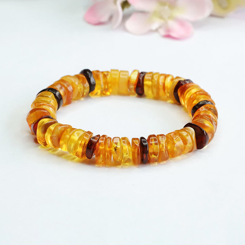 Amber Confidence Peace Buckle Bracelet