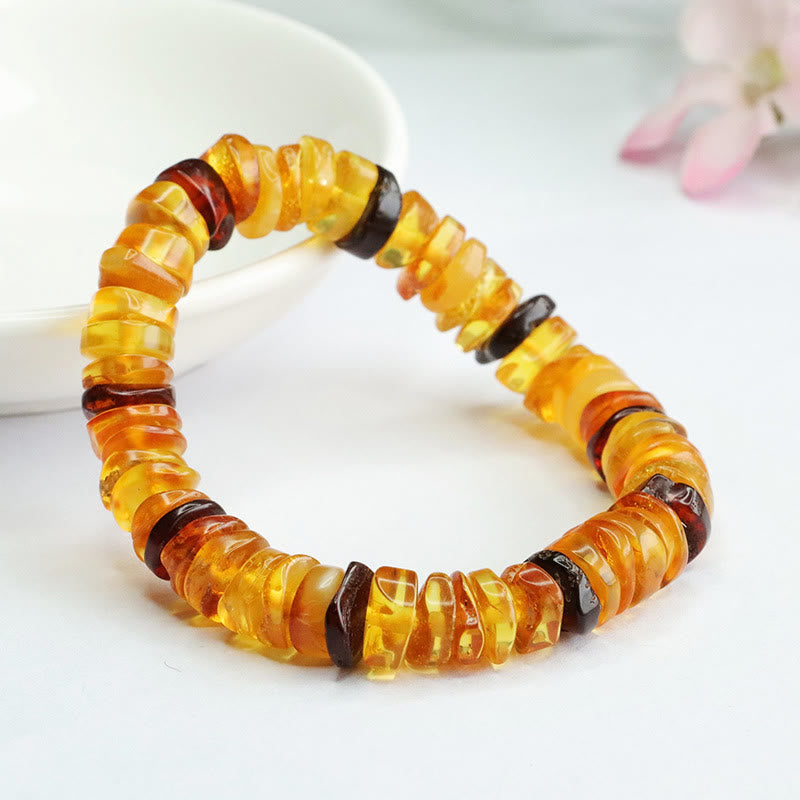 Amber Confidence Peace Buckle Bracelet