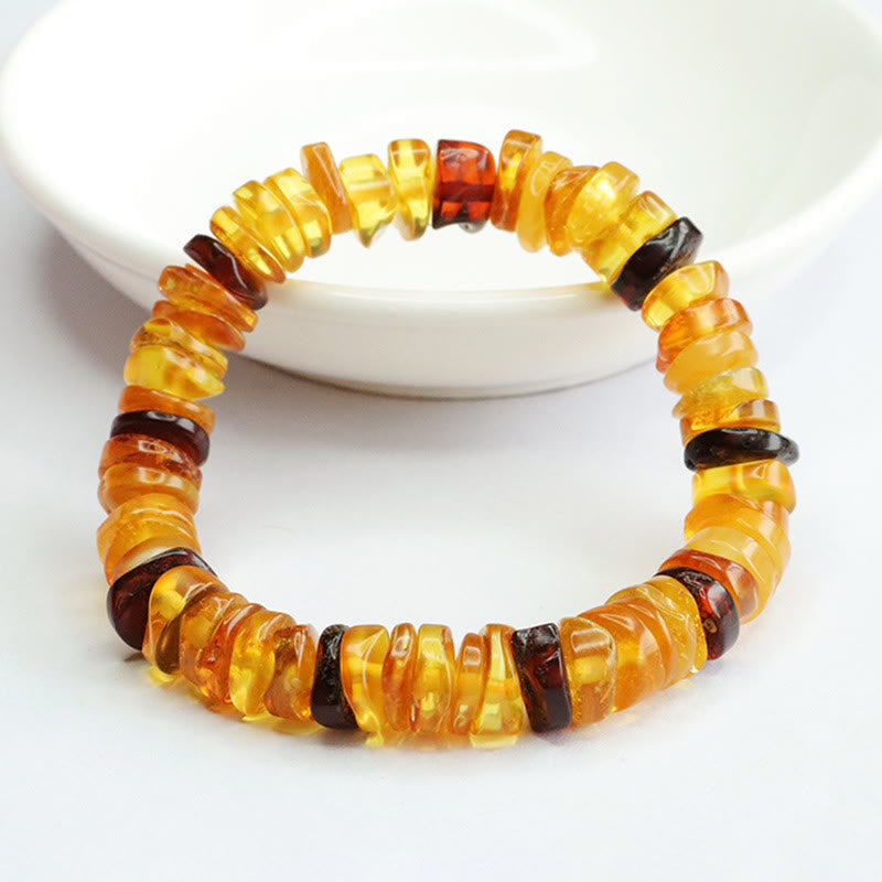 Amber Confidence Peace Buckle Bracelet