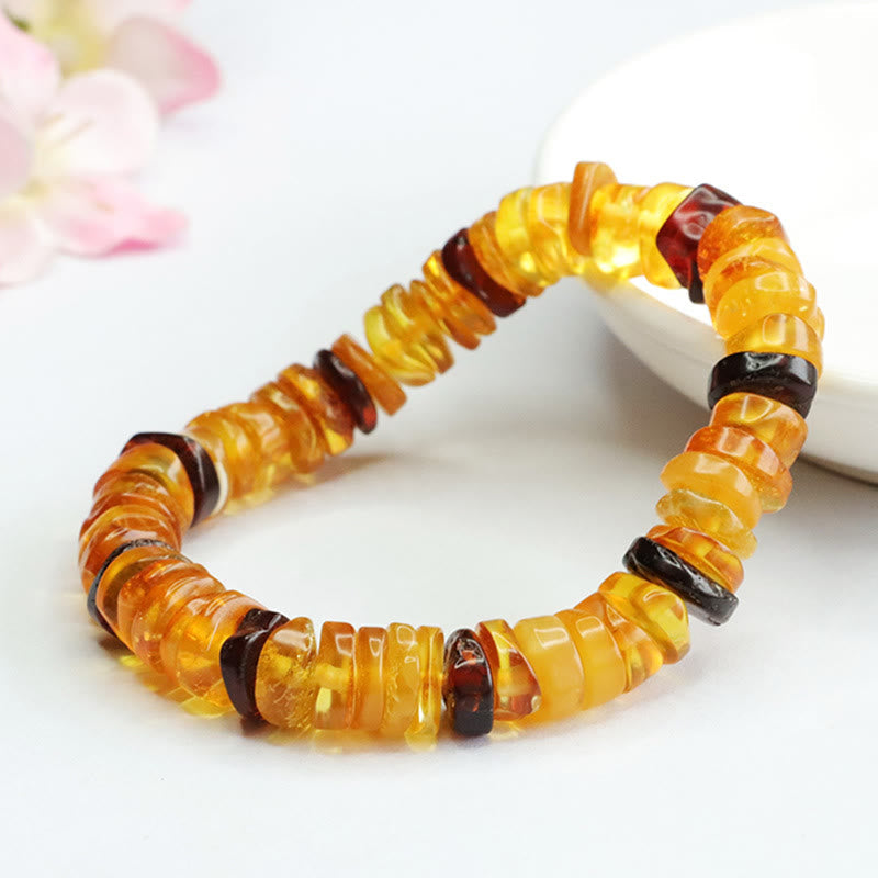 Amber Confidence Peace Buckle Bracelet